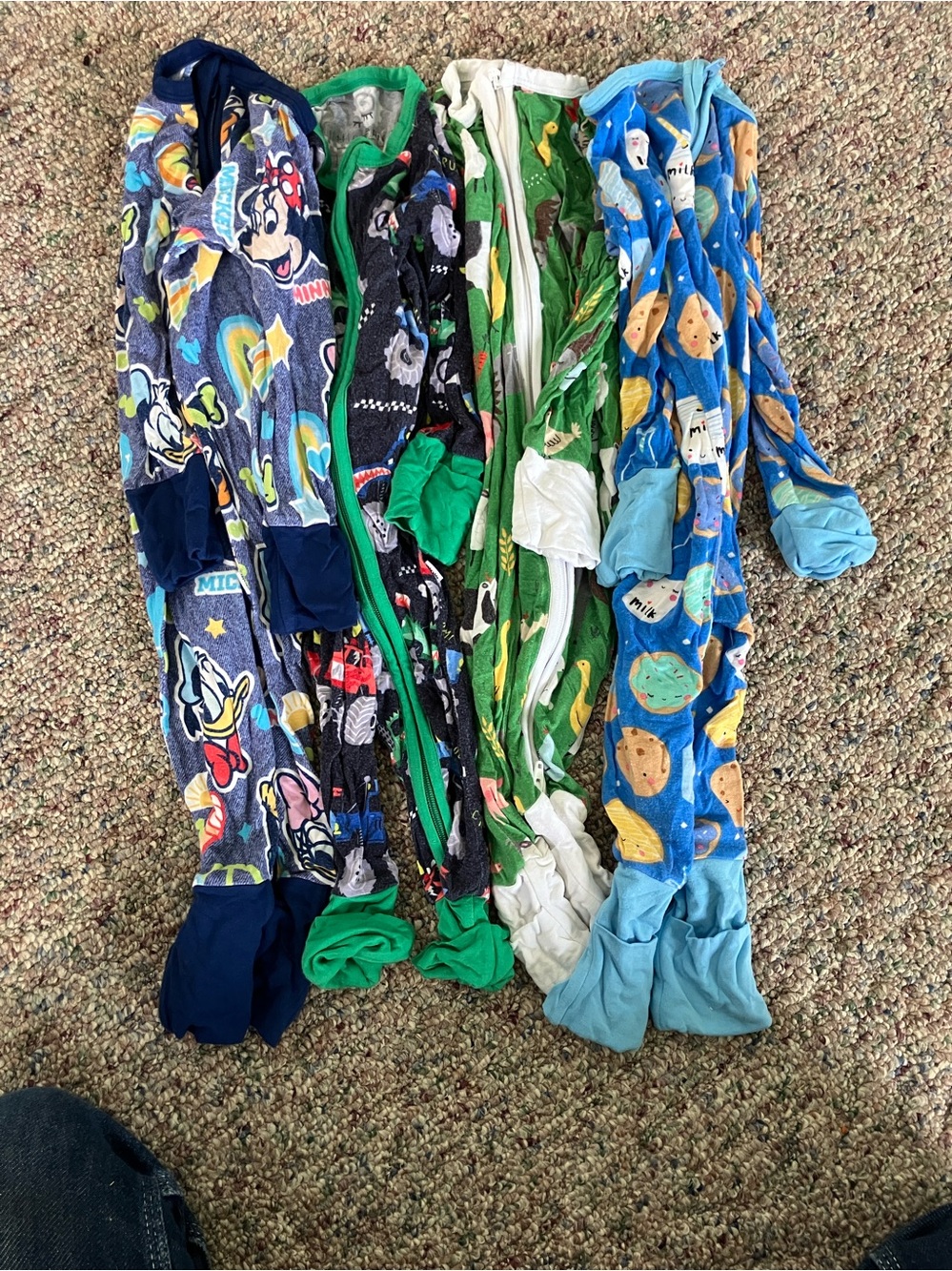 Little Sleepies 4 pack of random sizes and patterns
